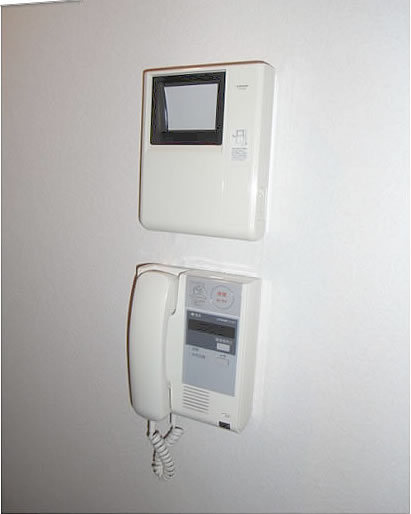 シェハウス はなまち渋谷-モニター付きインターホン